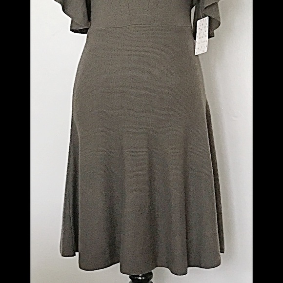Free People Knit Dress Trendy Drop Front Large NWT - Picture 4 of 8